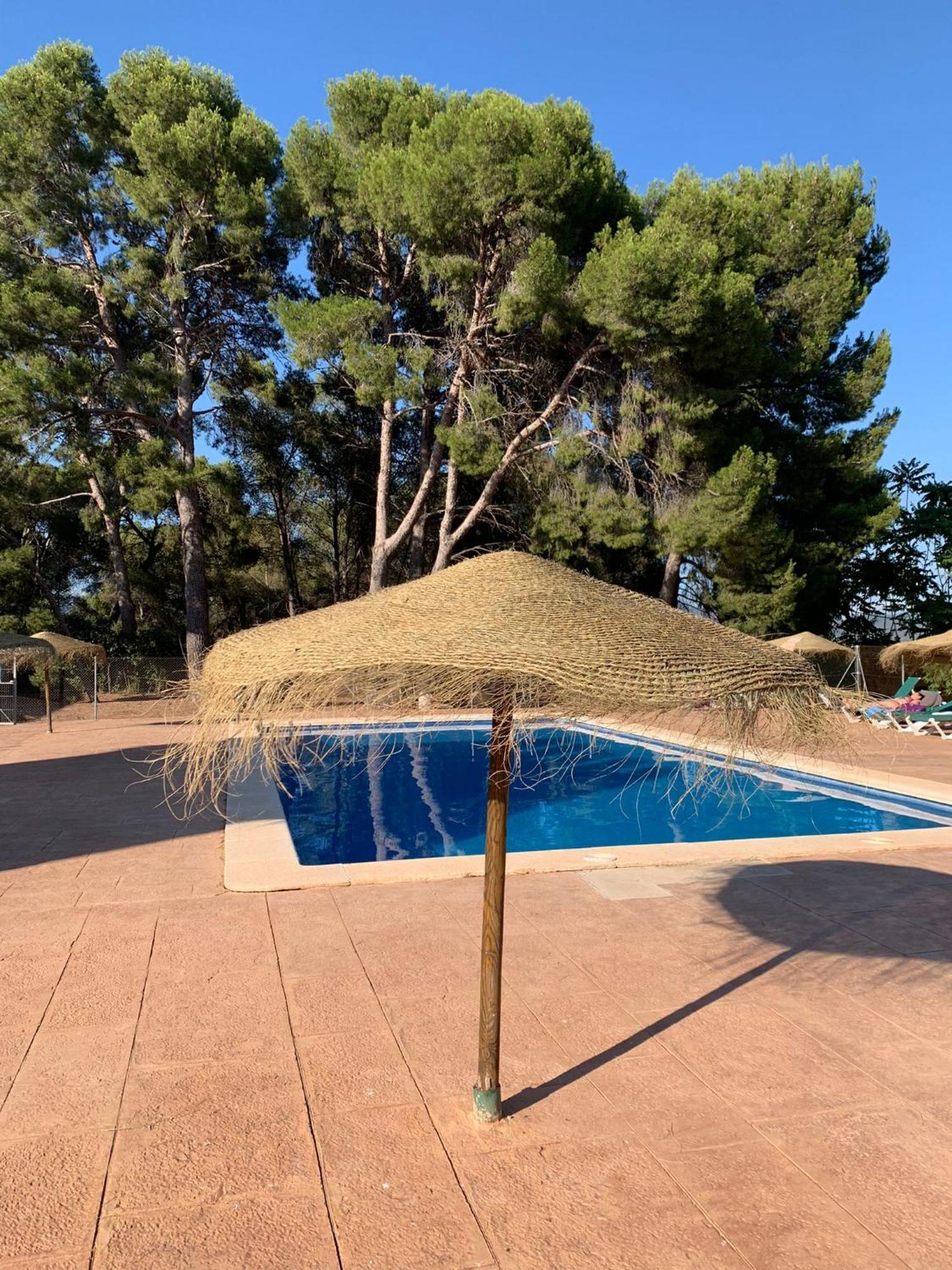 Castillo Con Piscina En Plena Sierra Calderona Segorbe Extérieur photo